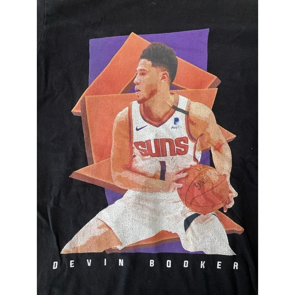 NBA Devin Booker Phoenix Suns Shirt S Black